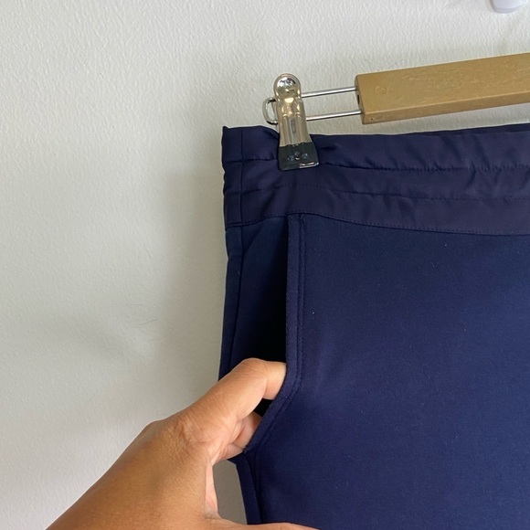 Lauren Ralph Lauren Women’s Joggers Cargo Pants Size PM Petite Downstring Blue - Picture 5 of 11